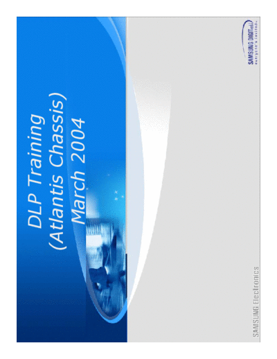 Samsung_Atlantis_DLP_Training_Manual_[TM]