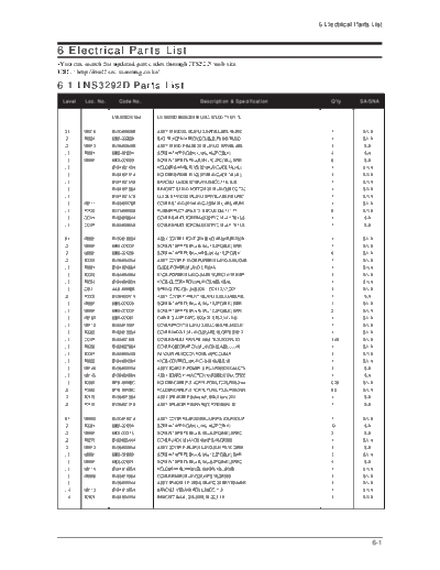 Samsung_LN-S3292D_LN-S4092D_LN-S4692D_Electrical Part List_[SM]