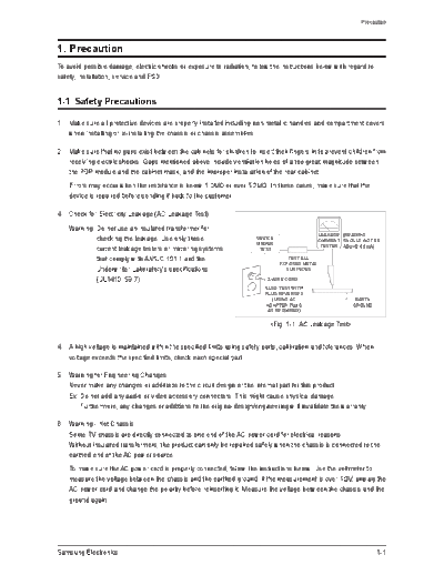 Samsung_PS42C430_Precaution_[SM]