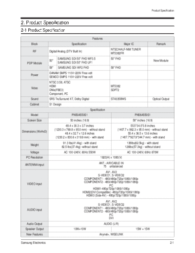 Samsung_PN50A550_PN58A550_ProductSpecification_[SM]