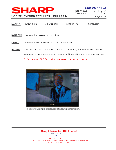 Sharp_LC-32SD1E_LC-26SD1E_Coloured_Shadows_Fix_repair_tips
