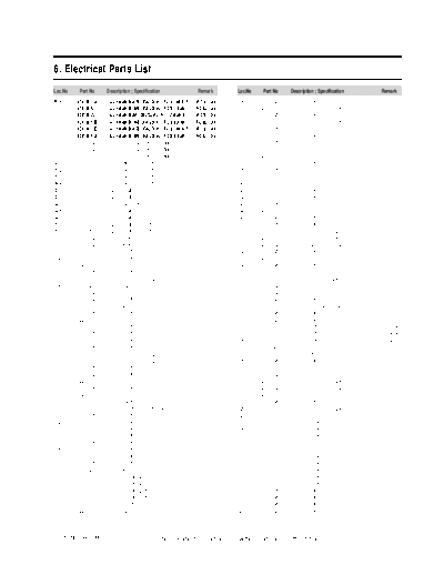 11_Electrical Part List