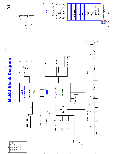 Toshiba L750 Quanta BLBD Schematic Diagram