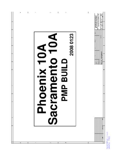 Toshiba Satellite L300D (INVENTEC PS10A - 6050A2174501) laptop schematics