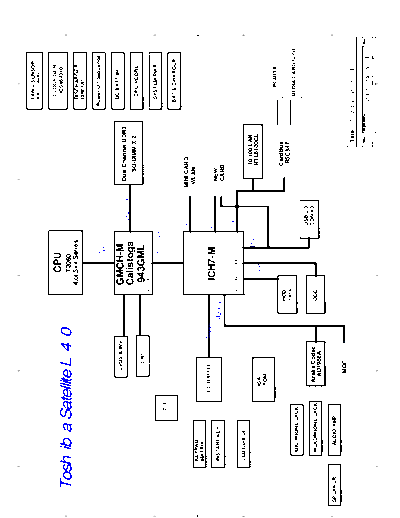 Toshiba Satellite Pro L40 laptop schematics