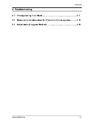 Troubleshooting
