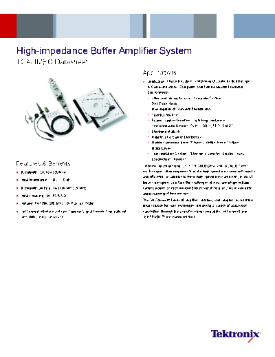 TCA-1MEG_High-Impedance_Buffer_Amplifier_System_Datasheet_60W-15629-3_2