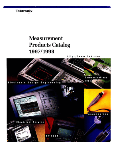 Tektronix1998MeasurementProducts