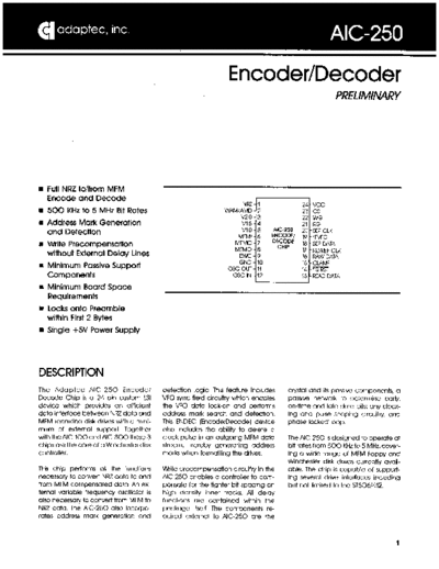 AIC-250_Encoder_Decoder