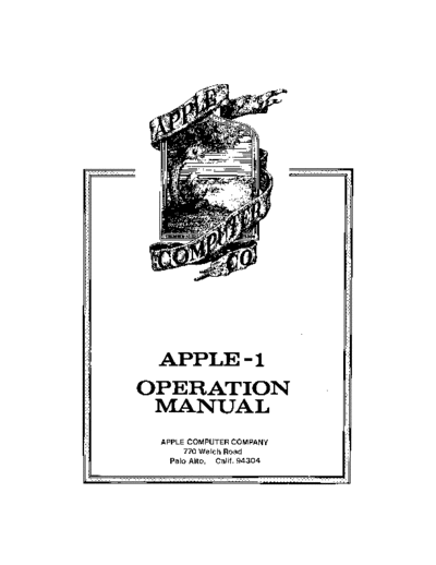 AppleI_Manual
