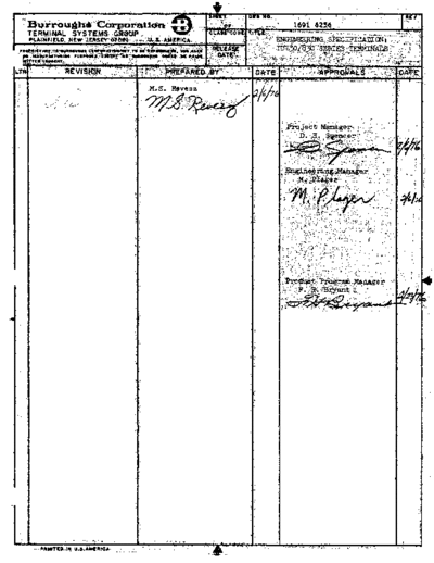 TD730_TD830_Technical_Specification_Apr76