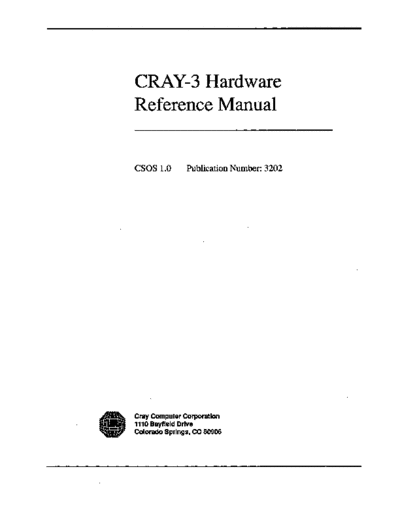 3202_CRAY-3_Hardware_Reference_Manual_Feb94