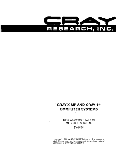 SV-0101_DEC_VAX_VMS_Station_Message_Manual_Oct85