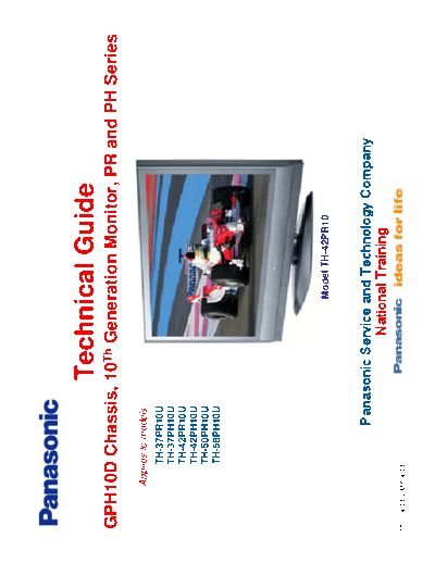 Panasonic_TH-37PR10U_TH-37PH10U_TH-42PR10U_TH-42PH10U_TH-50PH10U_TH-58PH10U_Training_Guide_[TM]