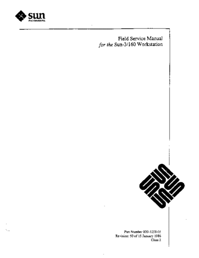 800-1258-05_Sun-3_160_Field_Service_Manual