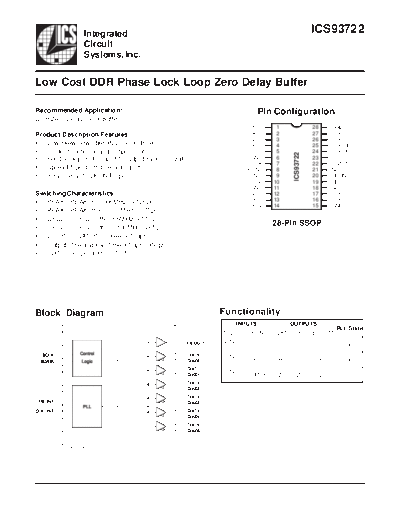 ICS93722 UD880153