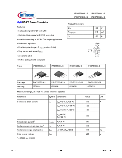 IPD075N03LG_rev1.1 075N03L
