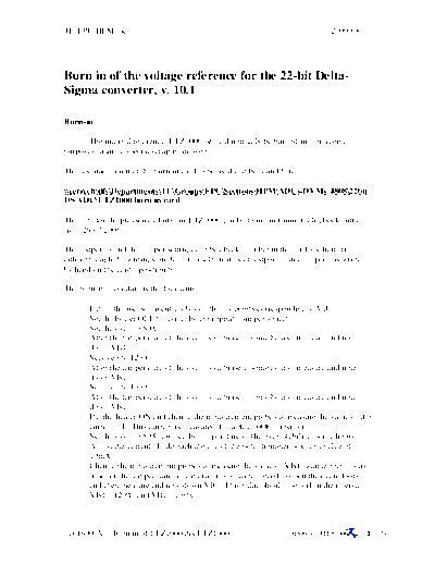 1101699_V1_Burn_in_of_LTZ1000