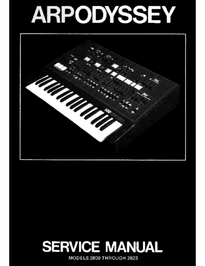 arp odyssey service manual