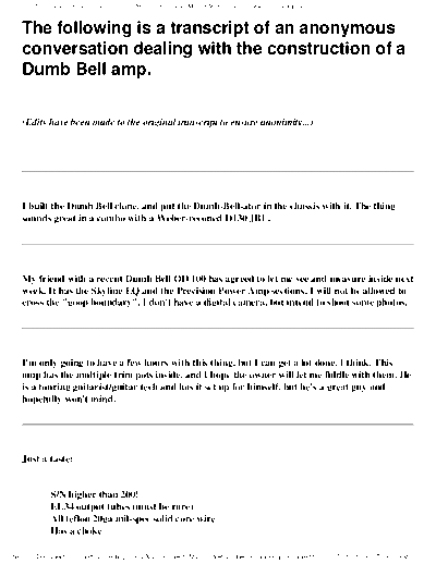dumblenotes