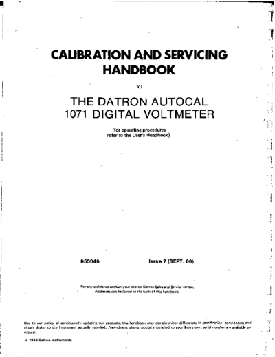 Datron_1071_Multimeter_Cal_&_Service_Handbook
