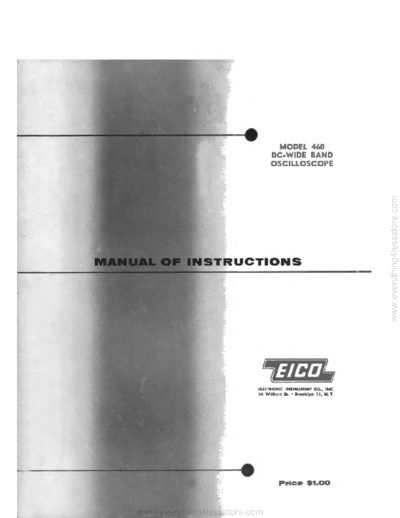 eico_model_460_oscilloscope