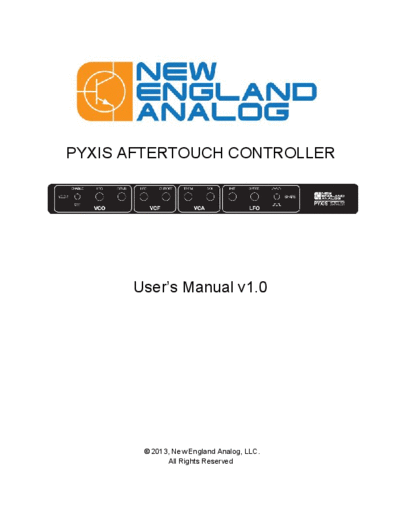 Pyxis User Manual v1