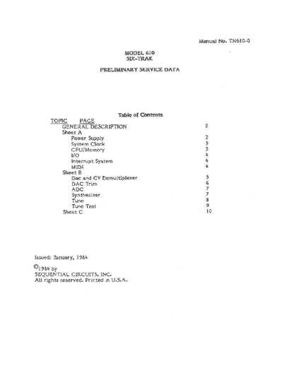 SequentialSixTrak-ServiceManual