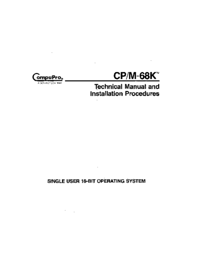 CPM_68K_Technical_Manual_and_Installation_Feb84