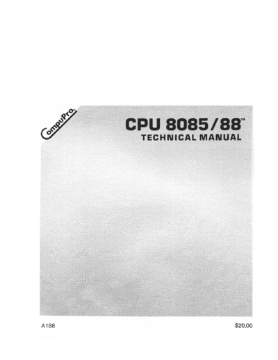 A188_CPU_8085_88_Technical_Manual_May84
