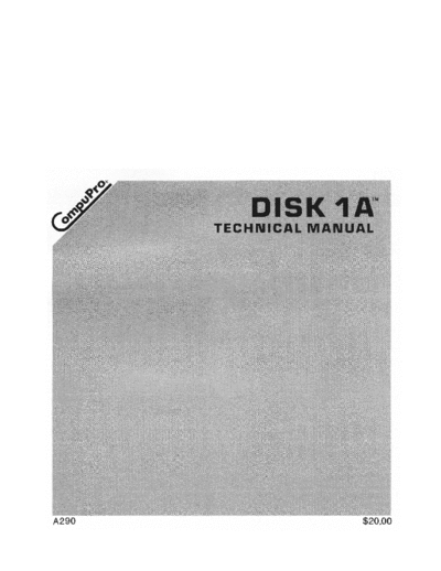 A290_Disk_1A_Technical_Manual_Nov84