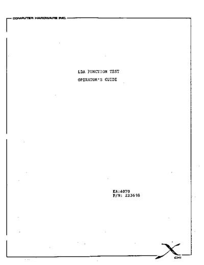 LDA_Function_Test_Operators_Guide
