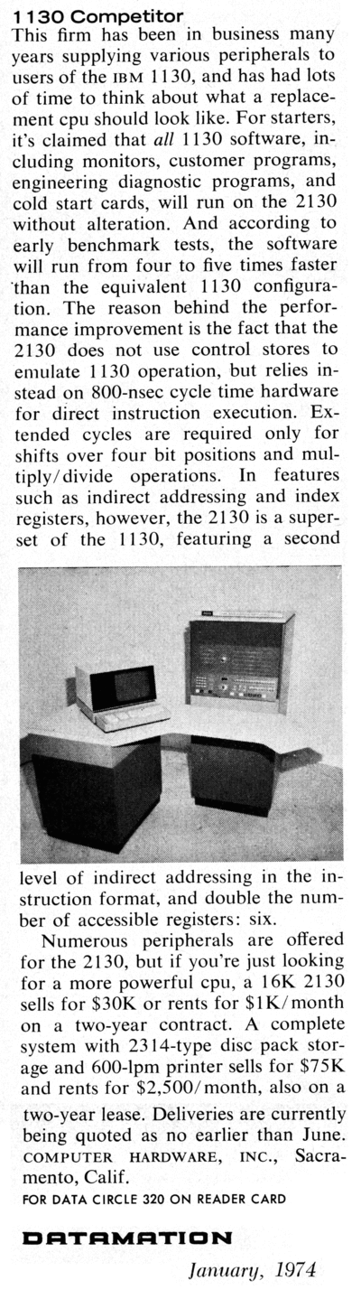 2130_Annoucement_Jan74