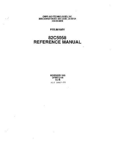 82C5058_SCSI_Controller_Nov89