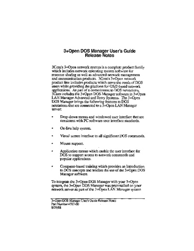 4787-00_3+Open_DOS_Manager_Users_Guide_Release_Notes_Aug88