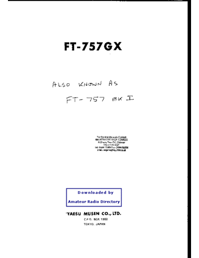 FT757GX