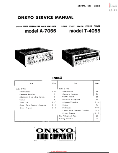 Onkyo-A-4055-Service-Manual