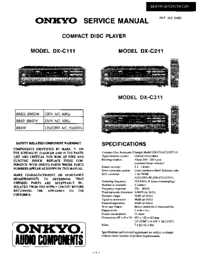 ONKYO+DXC-211