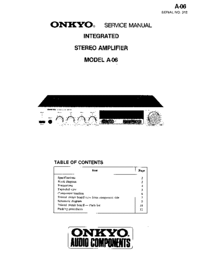 Onkyo A06