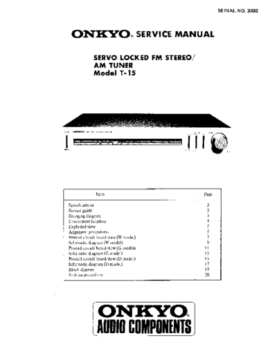 Onkyo T15