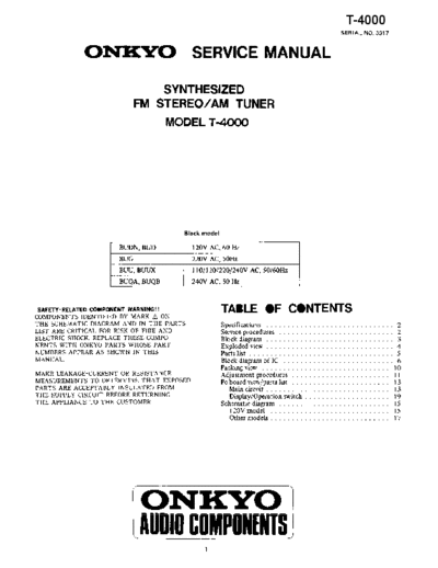 Onkyo T4000