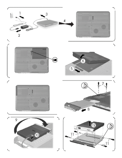 REPLACING FLOPPY DISK DRIVE