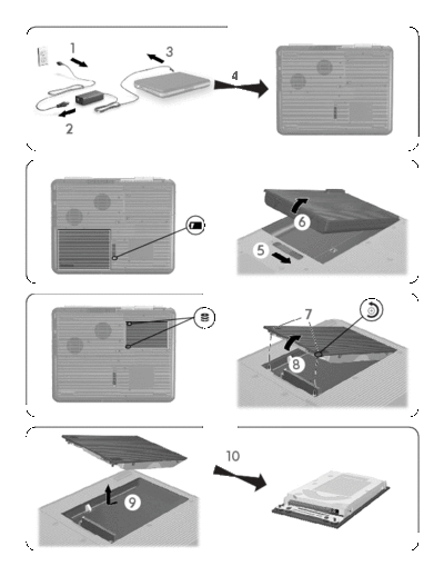 REPLACING HARD DISK DRIVE