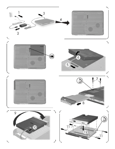REPLACING OPTICAL DISK DRIVE