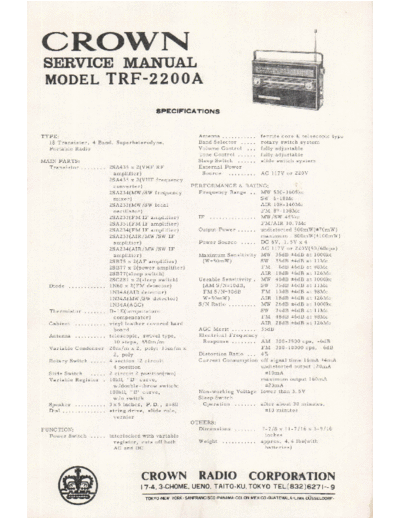 hfe_crown_trf-2200a_service_en