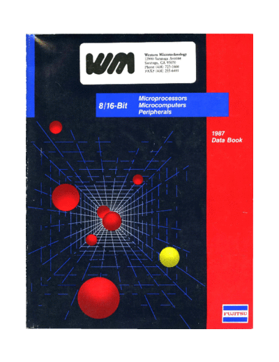 1987_Fujitsu_8_16_Bit_Microprocessors_Microcomputers_Peripherals
