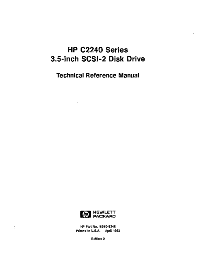 5960-8346_C2240_Technical_Reference_Apr92