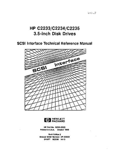 C2233_C2234_C2235_SCSI_Technical_Reference_Oct90