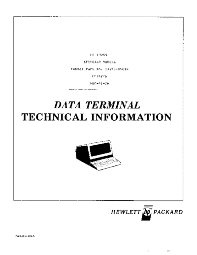 13255-91018_Keyboard_Module_Aug76