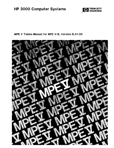 32033-90040_MPE_V-E_Tables_G.01.00_Jan85